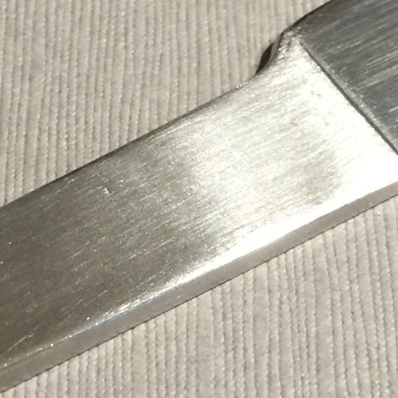 3 Air Transat Airlines Canada Metal Knives Knife Cutlery In Flight Flatware Used - Picture 11 of 11